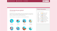 Desktop Screenshot of horoscopesdujour.net